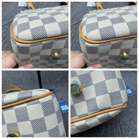 Louis Vuitton Figheri White Monogram Leather Shoulder Bag 988-030524 - Picture 14 of 16